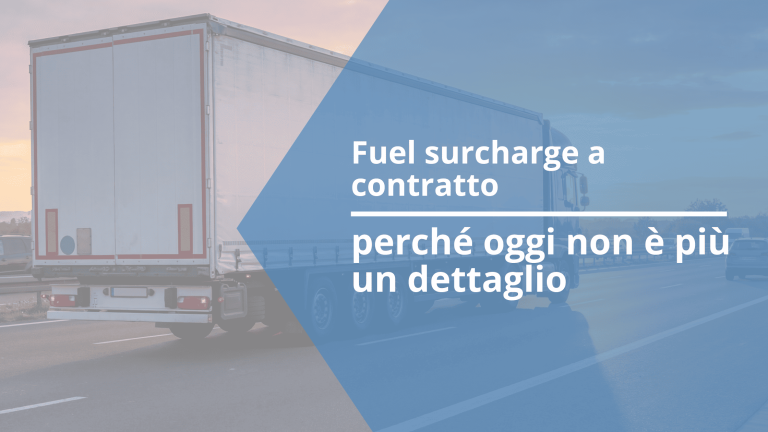Fuel surcharge a contratto